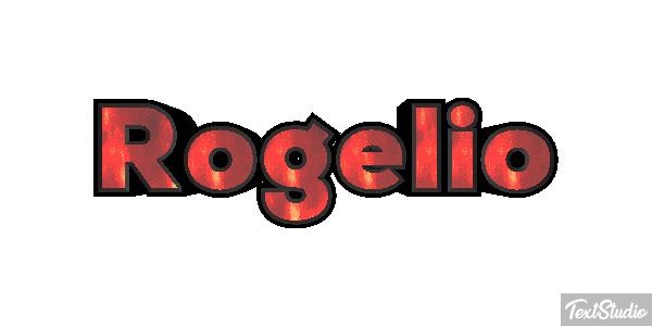 Rogelio Efecto de texto