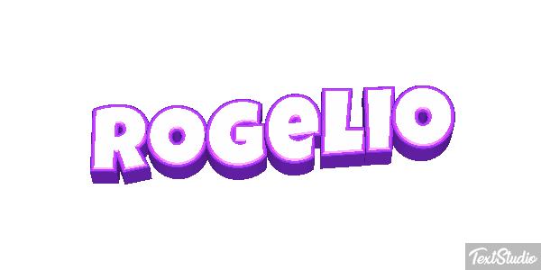 Rogelio Efecto de texto