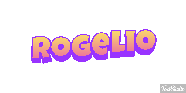 Rogelio Efecto de texto