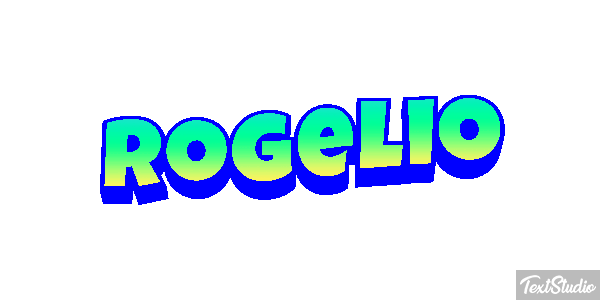 Rogelio Efecto de texto
