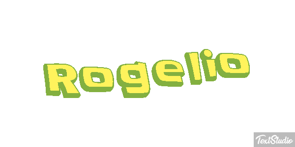 Rogelio Efecto de texto