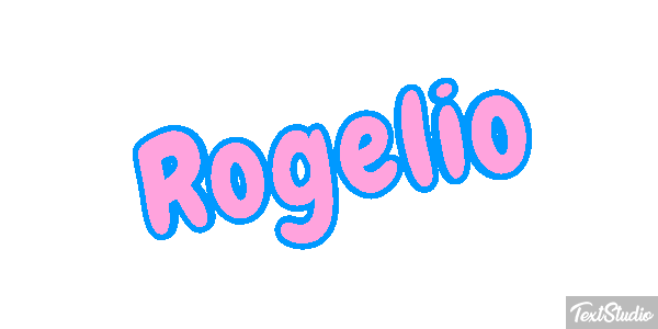 Rogelio Efecto de texto