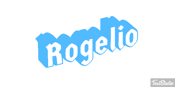 Rogelio Efecto de texto