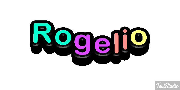 Rogelio Efecto de texto