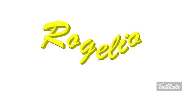 Rogelio Efecto de texto