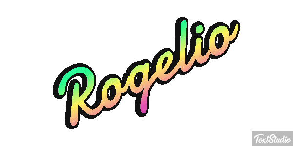 Rogelio Efecto de texto