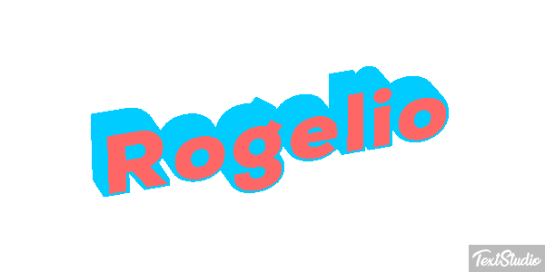 Rogelio Efecto de texto