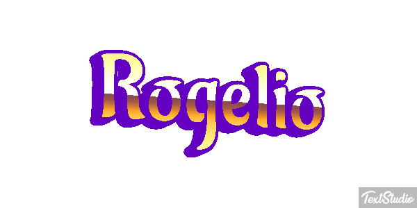 Rogelio Efecto de texto