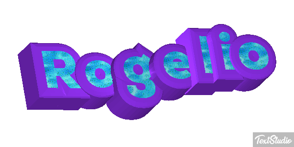 Rogelio Efecto de texto