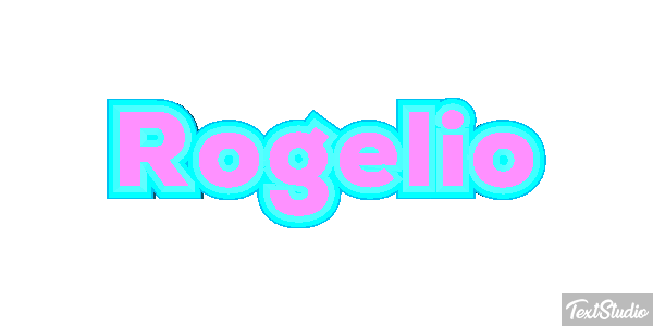 Rogelio Efecto de texto