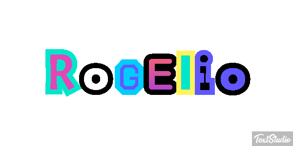 Rogelio Efecto de texto