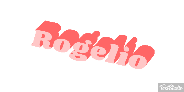 Rogelio Efecto de texto
