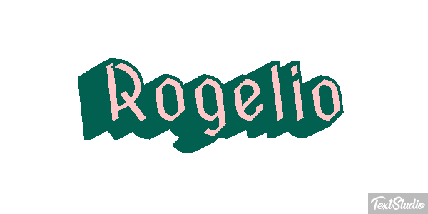 Rogelio Efecto de texto