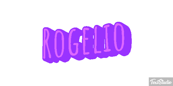 Rogelio Efecto de texto