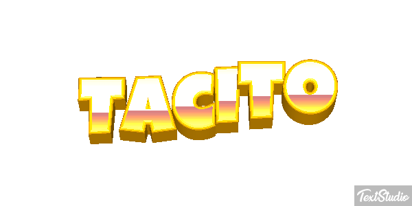 Tacito Effetto testo