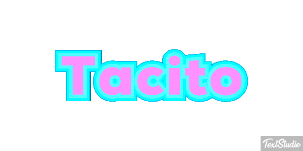 Tacito Effetto testo