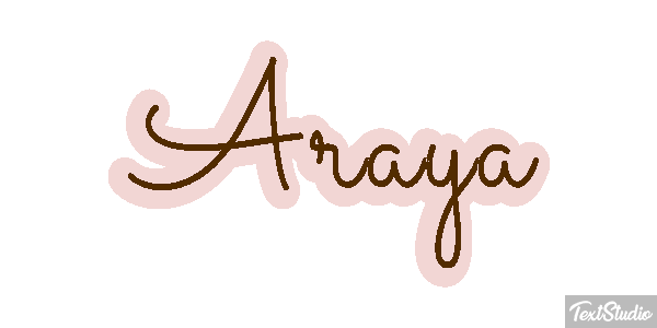Araya Texteffekt
