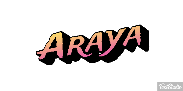 Araya Texteffekt