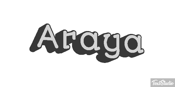 Araya Texteffekt