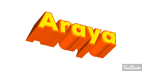 Araya Texteffekt