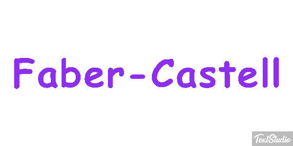 Faber-Castell Effet de texte