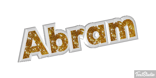 Abram Efecto de texto