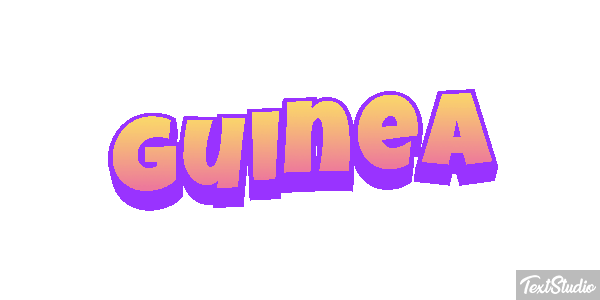 Guinea テキスト効果