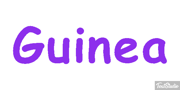 Guinea テキスト効果