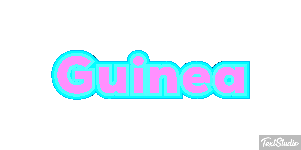 Guinea テキスト効果
