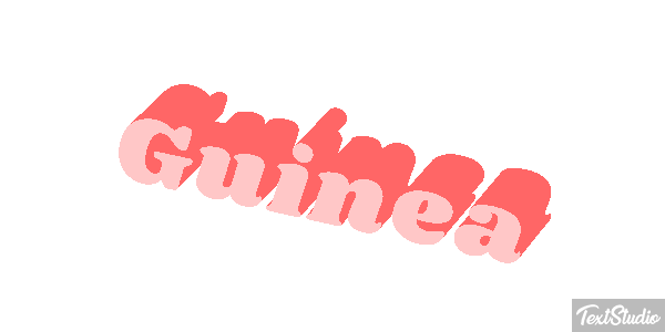 Guinea テキスト効果