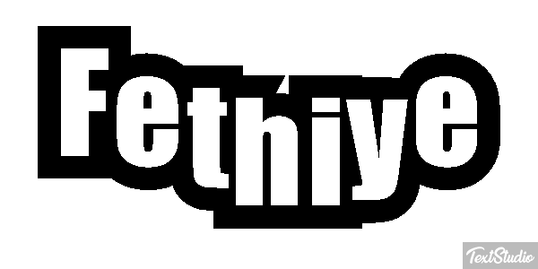 Fethiye Tekst effect