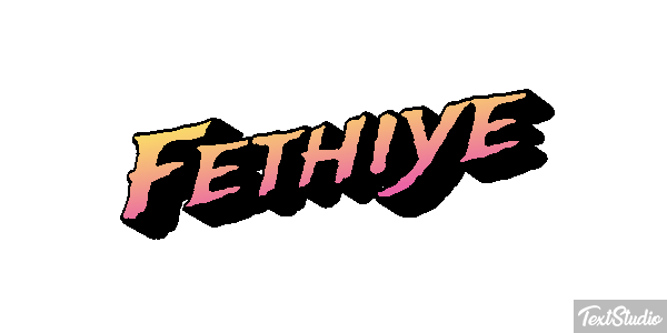 Fethiye Tekst effect