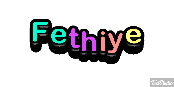 Fethiye Tekst effect