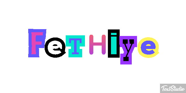 Fethiye Tekst effect