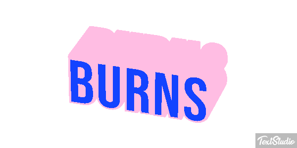 Burns Effetto testo
