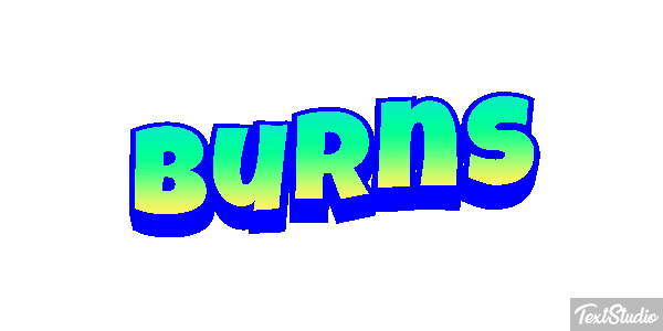 Burns Effetto testo