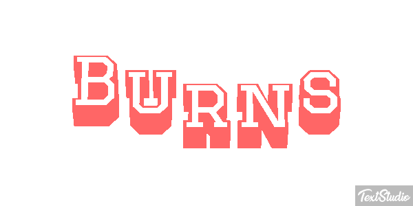 Burns Effetto testo