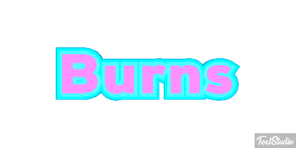 Burns Effetto testo