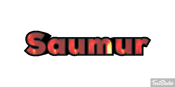 Saumur Effet de texte