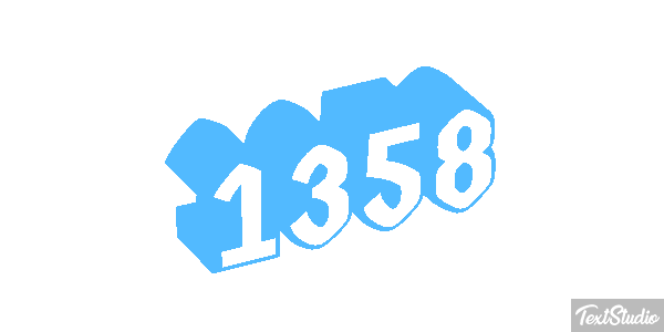 1358 Текстовый эффект