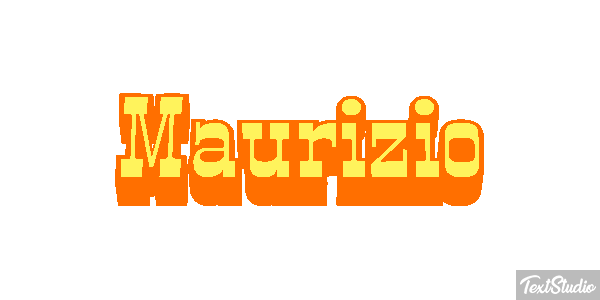 Maurizio Effetto testo