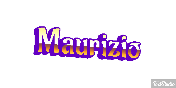 Maurizio Effetto testo