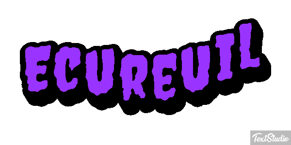 Écureuil Text effect