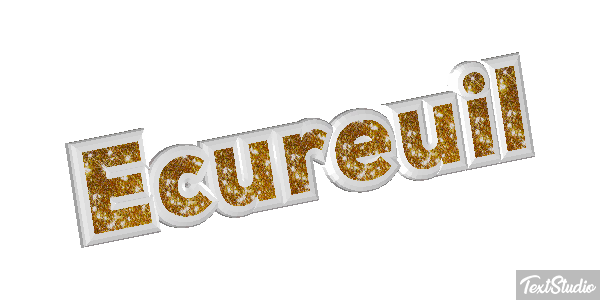 Écureuil Text effect