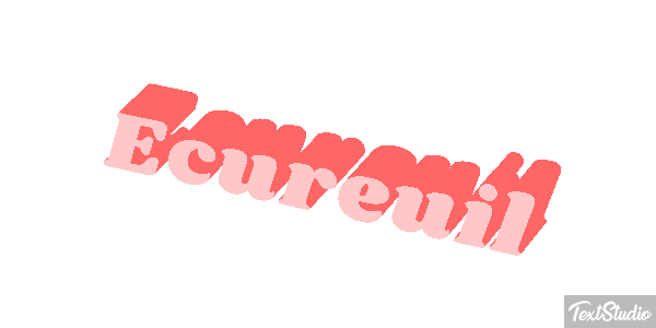 Écureuil Text effect