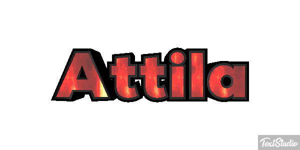 Attila Texteffekt