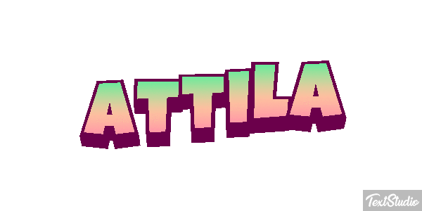 Attila Texteffekt