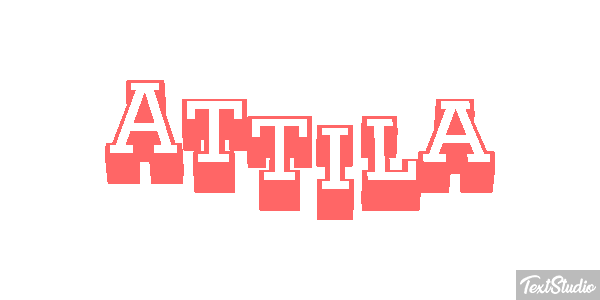 Attila Texteffekt