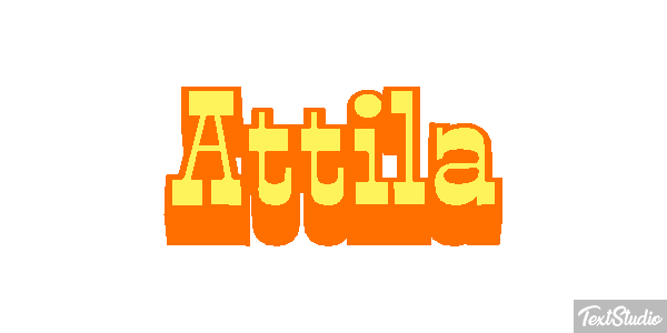 Attila Texteffekt