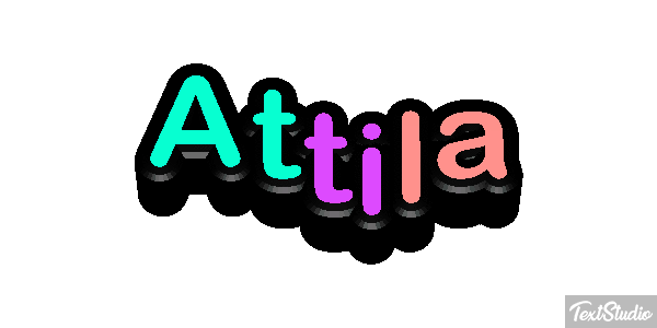 Attila Texteffekt